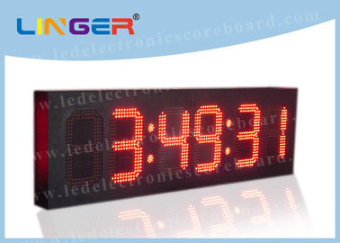 6 손가락 디지털 시계 카운트다운 타이머, 벽을 위한 버스 정류장 디지털 방식으로 카운트다운 시계  