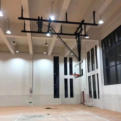 알루미늄 빈 전기 농구 골대 천장은 증가했습니다