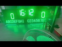 야외 대형 축구 전자 스코어보드 (팀 이름 포함)